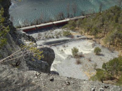 Naturgefahren Ruinaulta (RhB)