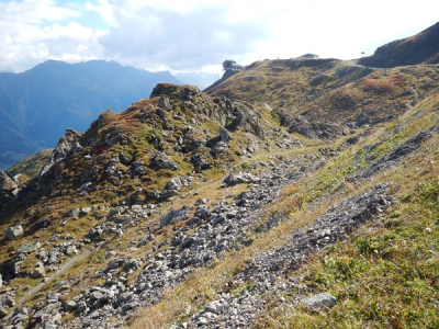 Permanente Rutschungen, Klosters-Serneus GR (2018 - 2019)