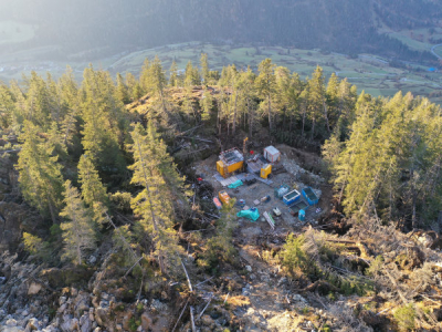 Tiefbohrungen Rutschung Brienz (seit 2018)